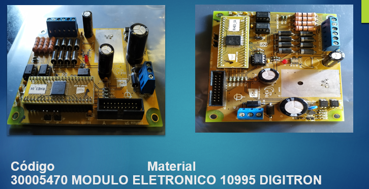 MODULO ELETRONICO - PART NUMBER 10995 DIGITRON
