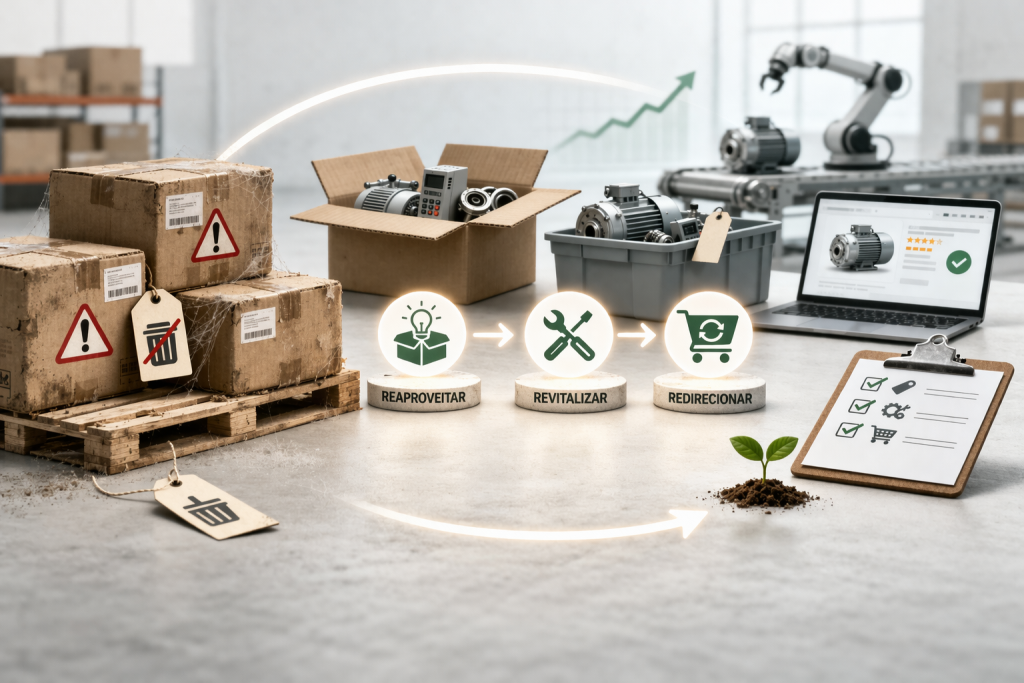 A Estratégia Definitiva para Transformar Estoque Obsoleto Industrial em Geração de Caixa