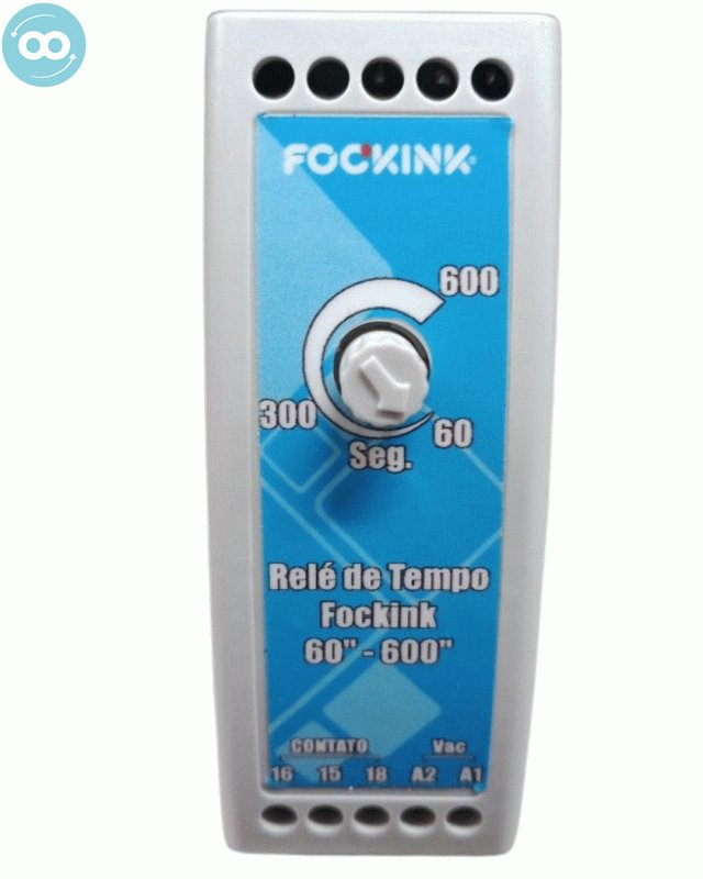 Relé de Tempo Smd 60-600 220Vc 50/60Hz Fockink