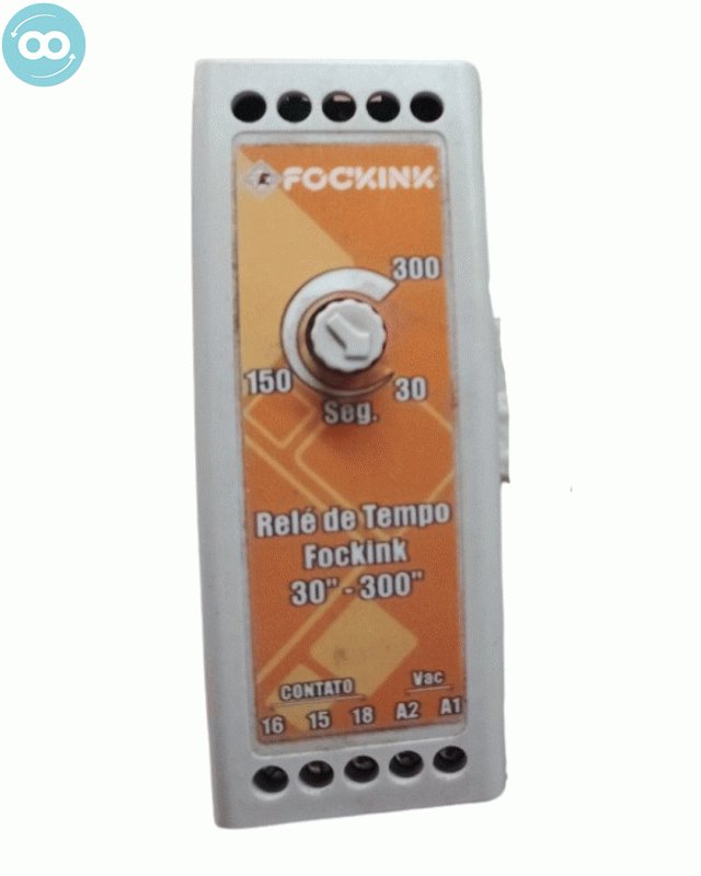 Relé de Tempo TRE  SMD 30-300 110Vca 50/60Hz Fockink