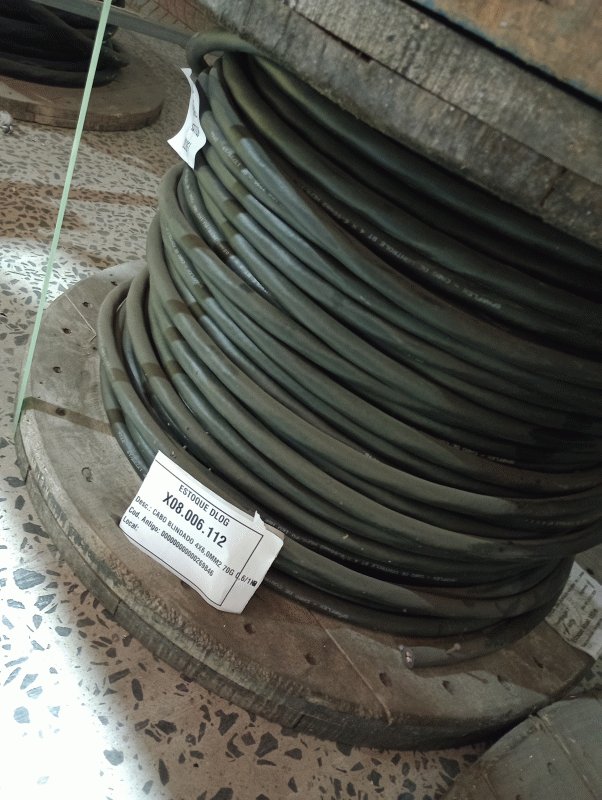 Cabo blindado 4X6,0MM2 70G 0,6/1KV NBR72