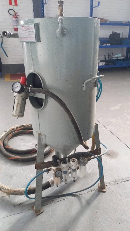 Máquina Jato de Granalha