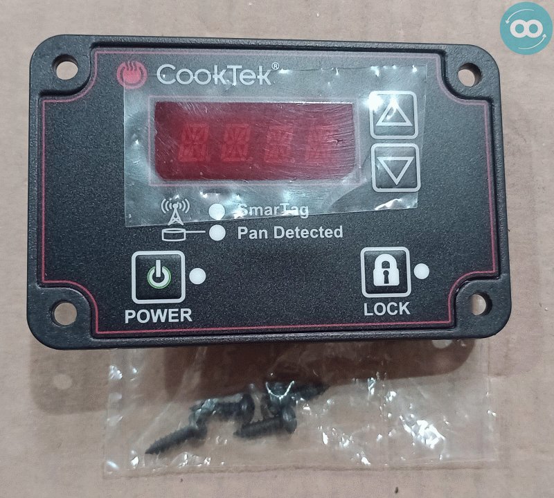 Controlador de Temperatura do Aquecedor de Alimentos por Indução Cooktek Incogneeto 301696