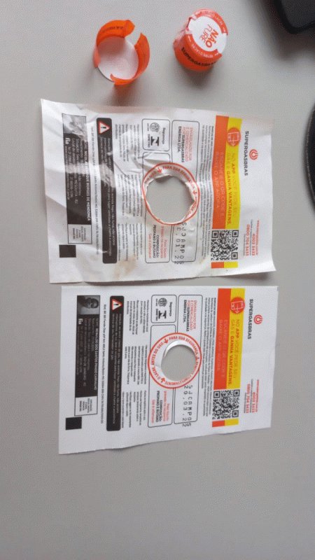 Cartela plastica - PEBD- POLIETILENO DE BAIXA DENSIDADE