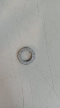 Arruela de Pressão 10,75 mm Galvanizado Branco