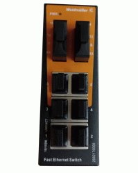 Módulo Switch Ethernet Weidmüller IE-SW-EL08-6TX-2SC