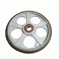 Conjunto Rolete Diâmetro 300mm Nucleo em Alumínio