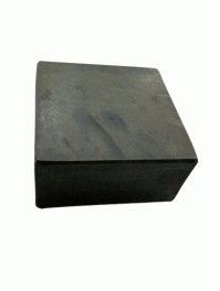 Borracha amortecedora com dureza 65 ± 5 Shore A  90,8 mm x 90,2 mm