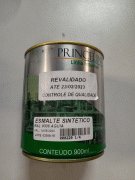 Tinta Esmalte Sintética Aluminio Liso Brilhante 900ml Ral 9006