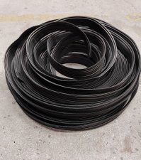 Guarnição Maflex de Borracha sintética 3mm Preto