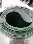 Correia Plana PVC Verde 787mm x 23.430mm x 2mm