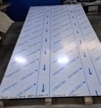 Chapas Aço Inox 304 - Polida C/Pvc Laiser - 5mm - 1250 x 3000