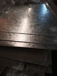 Chapa de Aço Galvanizado Espessura de 1,00 mm ZAR 250