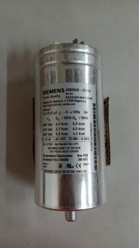 Capacitor Siemens B32343-C4051-Z040 3 Polos 440 V 50/60 Hz