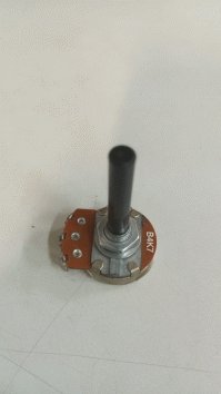 Potenciômentro Sem Chave 4K7 0,25 W a 0,5 W 4.7 kΩ