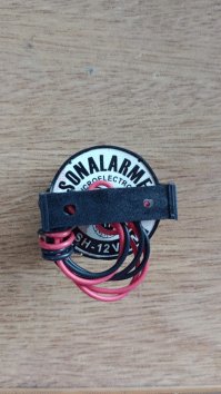 Sirene Sonoalarme SH-12V-W 12VDC 30 mA