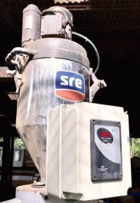 Funil secador desumidificador de plasticos