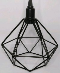 Luminária Pendente em Aramado Modelo Diamante