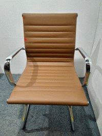 Cadeira Para Escritório Com Estrutura em Aço Fixa
