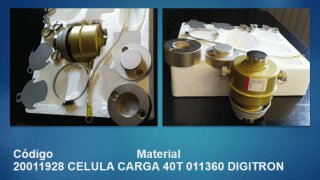 CELULA CARGA 40T - PART NUMBER 011360 DIGITRON