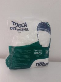 Touca TNT Descartável com 100 unds